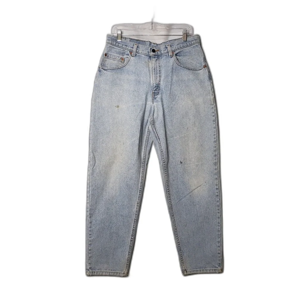 Vintage Y2K LEVIS 560 Denim Blue Jeans Light Wash Men Size 33/30